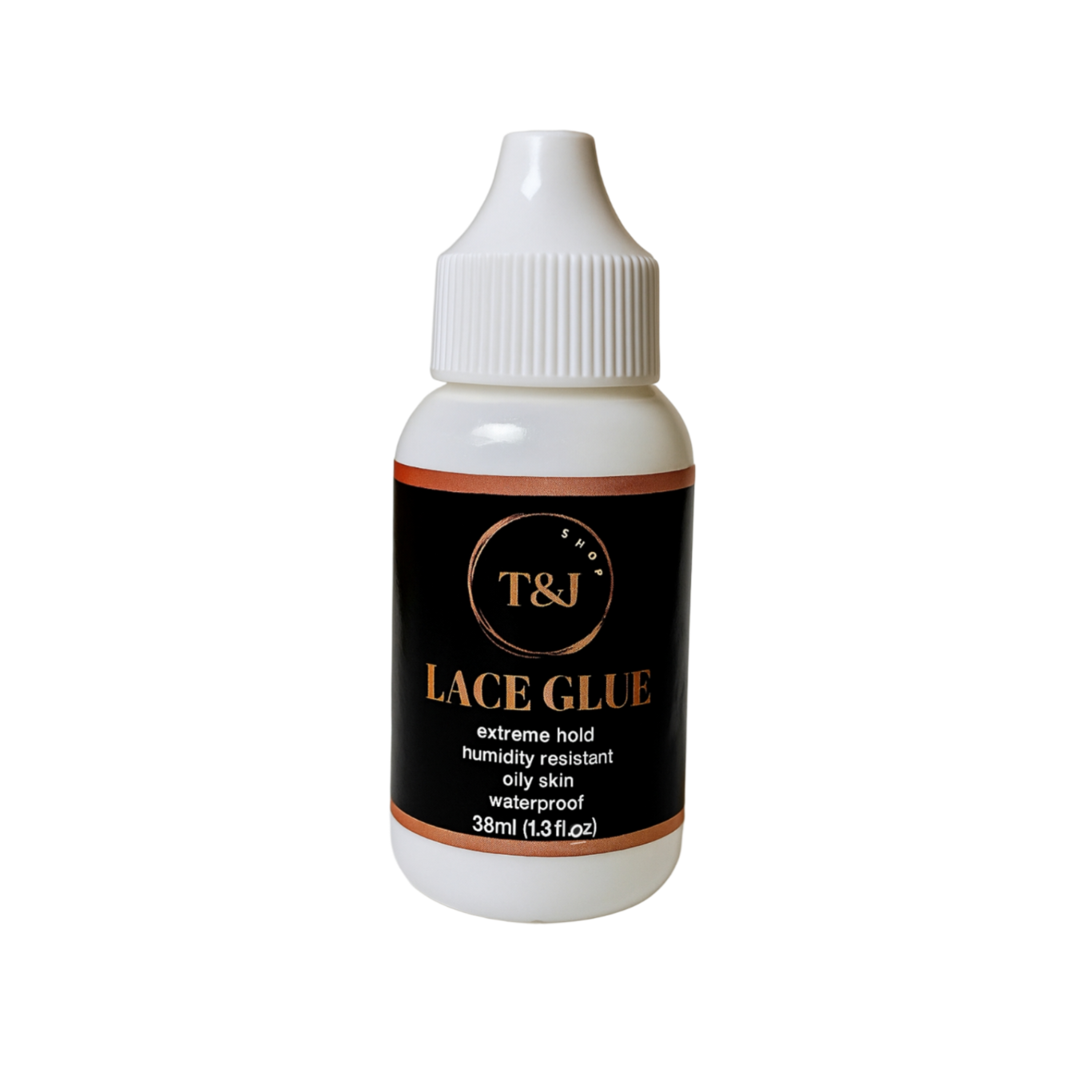 T&J Shop Lace Glue-Extreme Hold, Waterproof, 38ml (1.3 fl.oz)