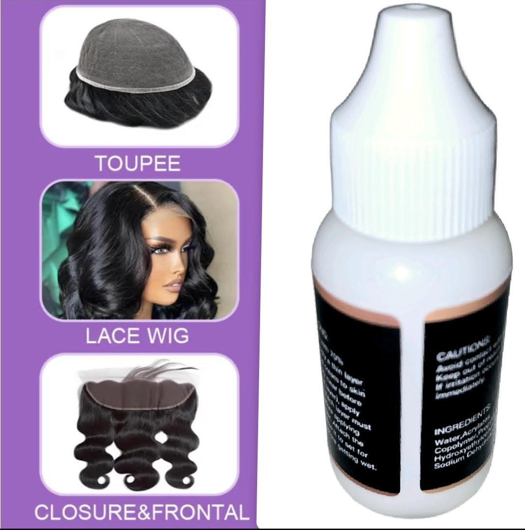 T&J Shop Lace Glue-Extreme Hold, Waterproof, 38ml (1.3 fl.oz)