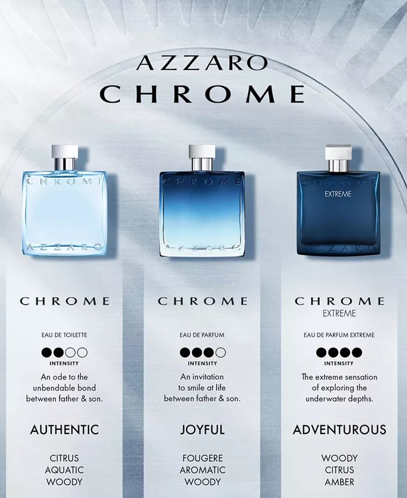 Chrome Eau De Parfum Spray, 3.38 Oz.
