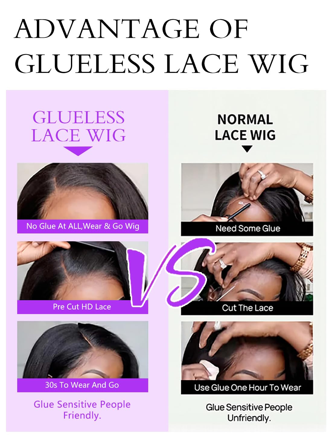 Glueless Wigs Human Hair Pre Plucked Pre Cut 220% Density 30 Inch 5X5 HD Lace Closure Wigs Human Hair Body Wave Lace Front Wigs for Beginners Ready to Go Wig Natural Color