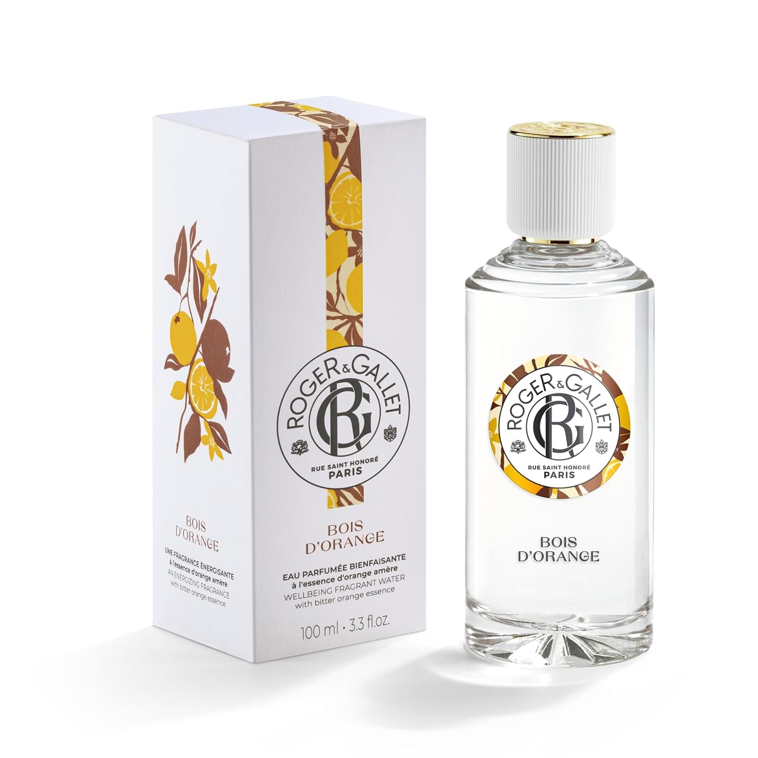 Bois D'Orange Gift Set| Orange Wood | 3.3 Fl Oz Spray| 1.7 Oz Soap | Bath Tablets